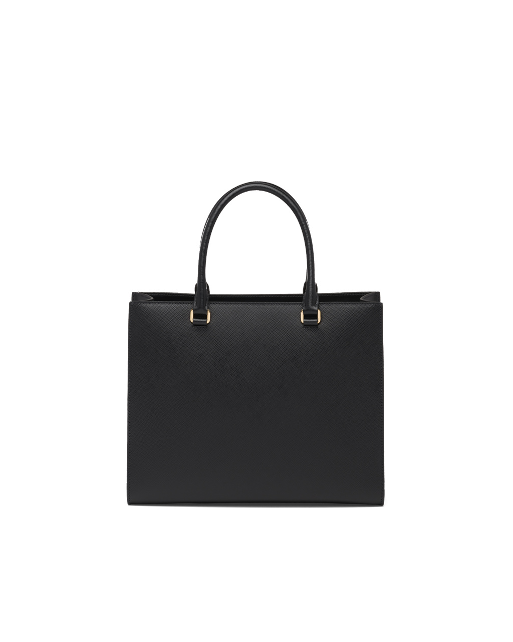 Prada Medium Saffiano Cuero Handbag Negras | 81720-OBSU