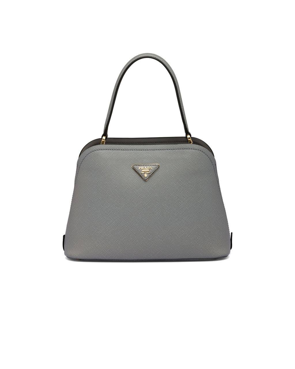 Prada Medium Saffiano Cuero Prada Matinée Bag Slate Gray | 47298-ZWXA