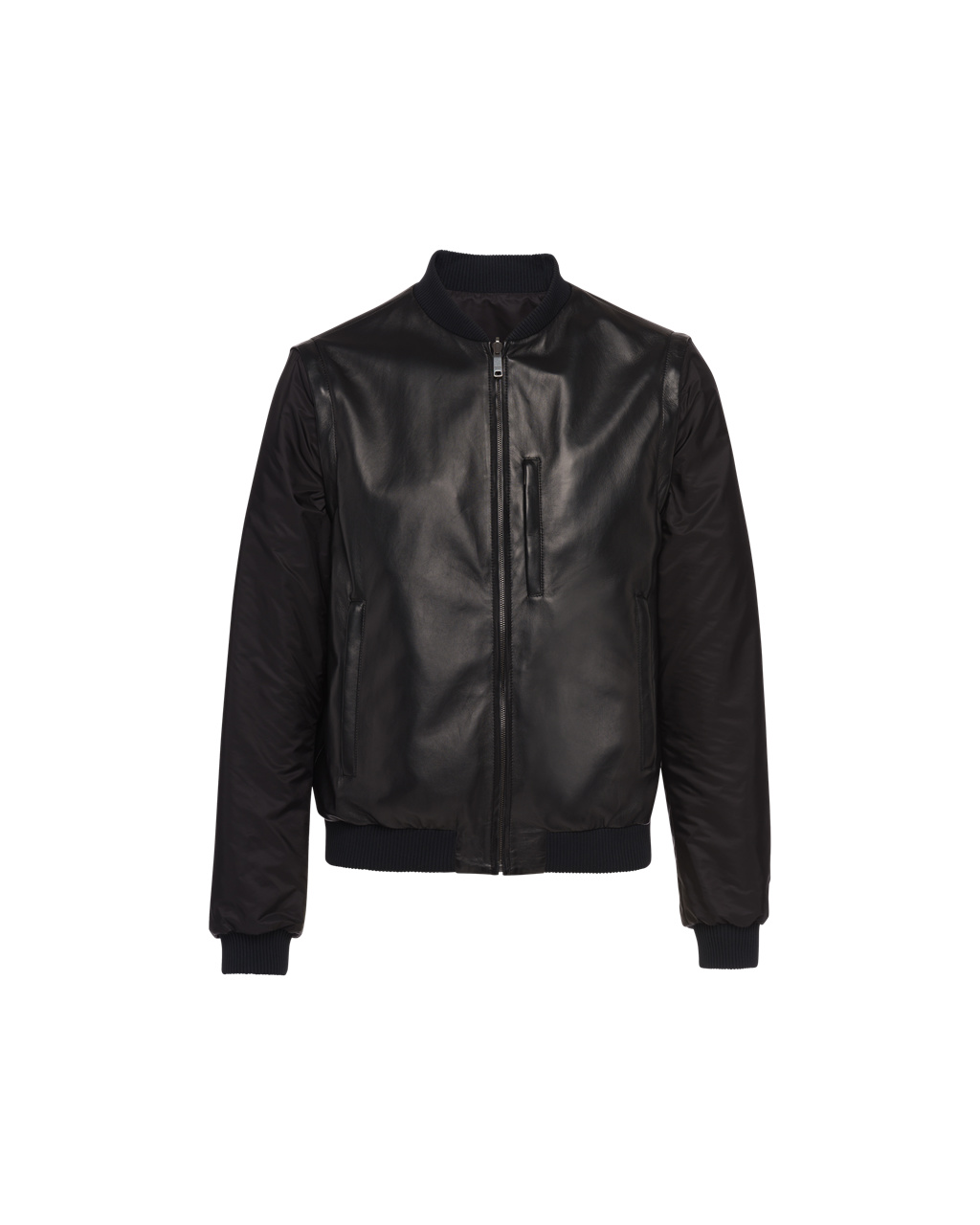 Prada Nappa Cuero Jacket Negras | 80653-FPQH