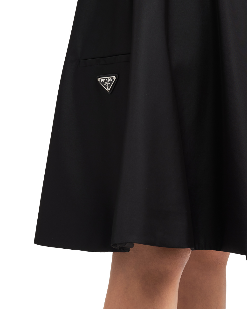 Prada Nylon Gabardine Skirt Negras | 41536-GTJU