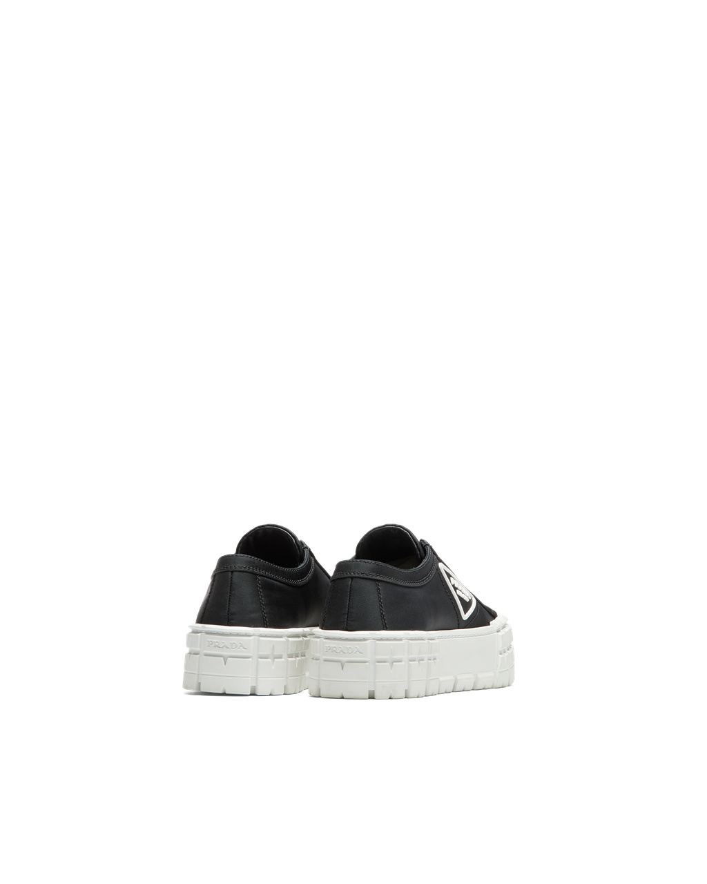 Prada Nylon Gabardine Sneakers Negras | 76835-EOUF