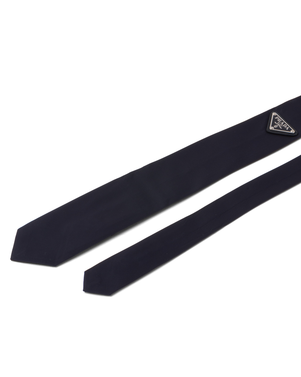 Prada Nylon Gabardine Tie Azul Marino | 14038-HRXQ