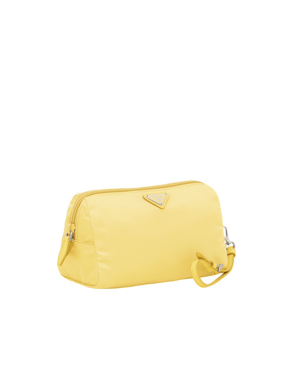 Prada Nylon Pouch Amarillo | 03284-ITOF