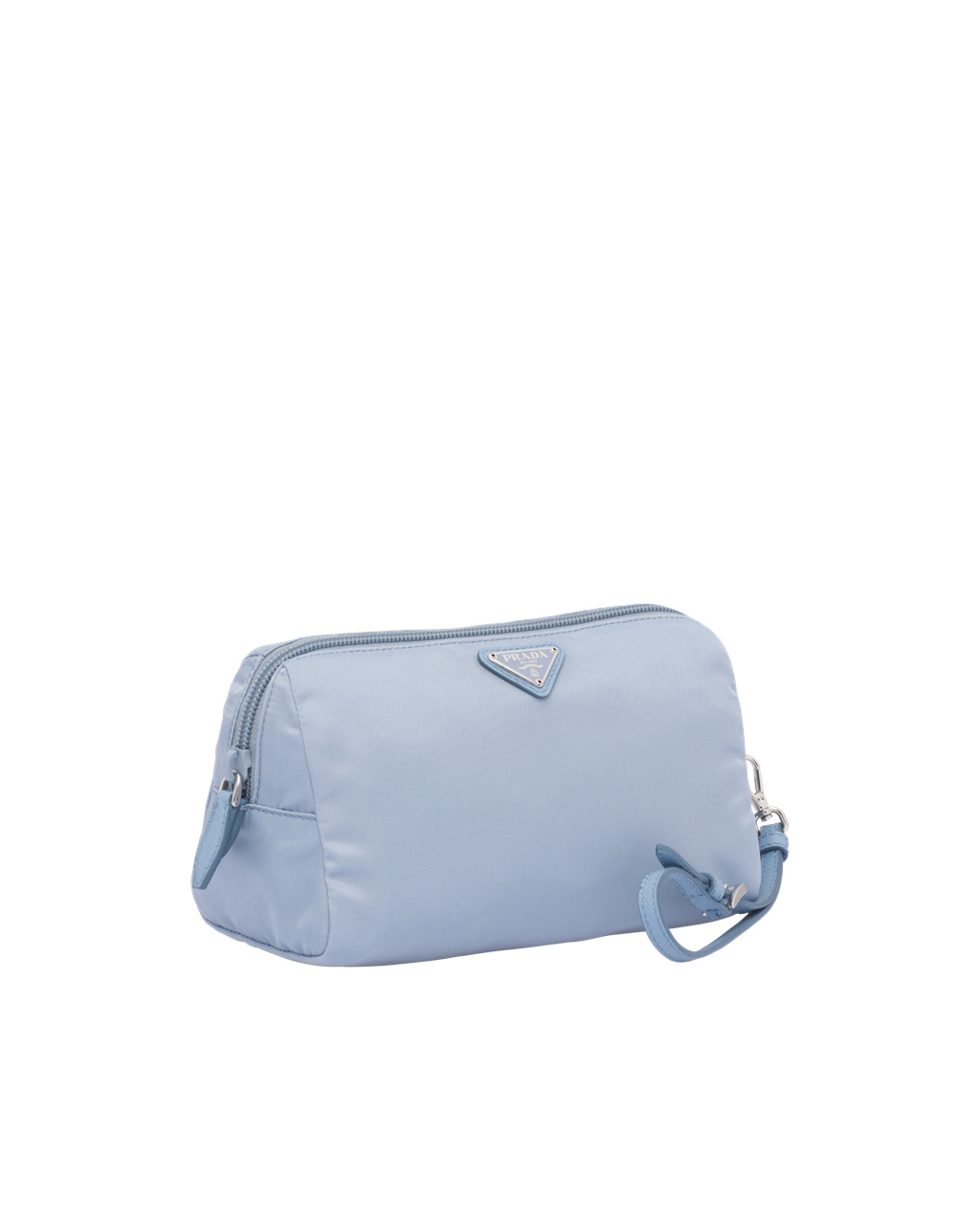 Prada Nylon Pouch Azules | 74381-ESJX