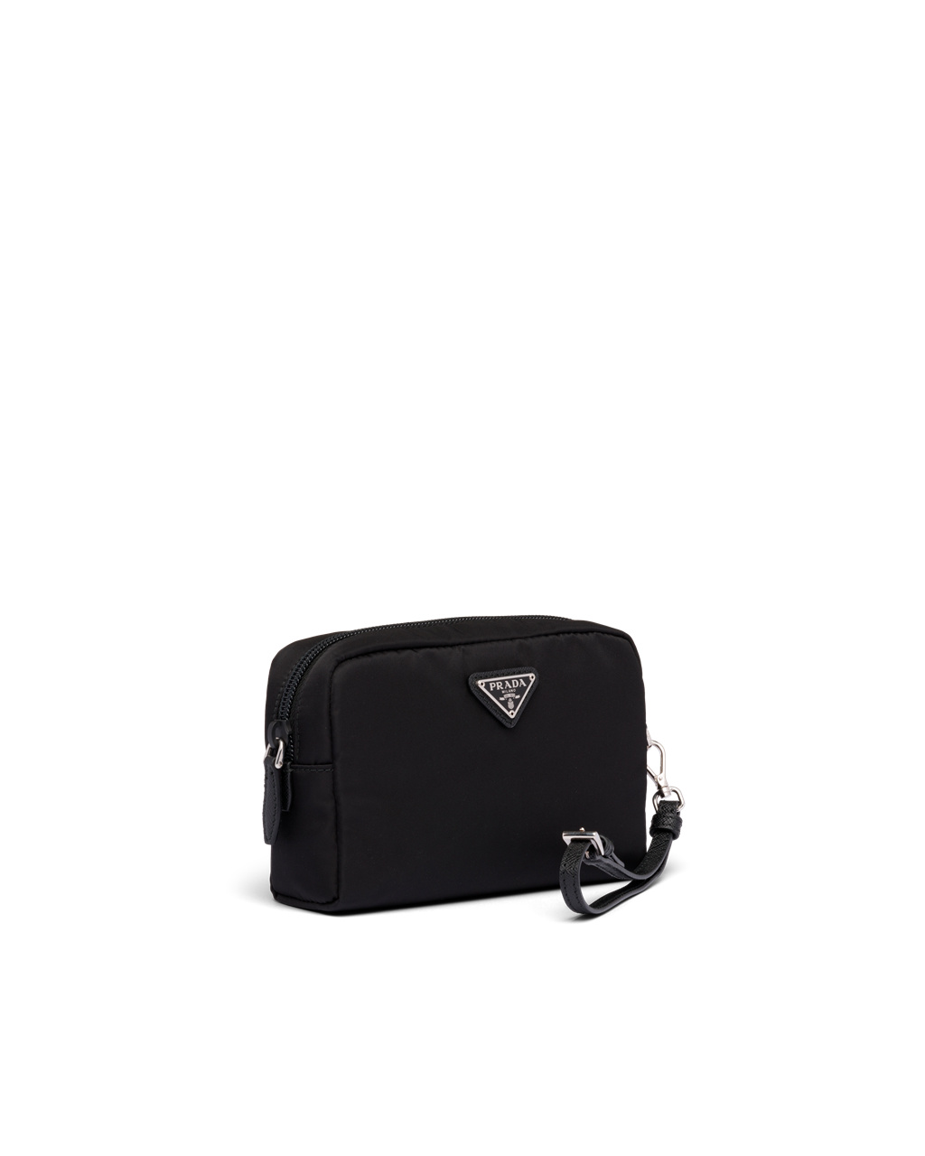 Prada Nylon Pouch Negras Rojas | 10367-RWZU