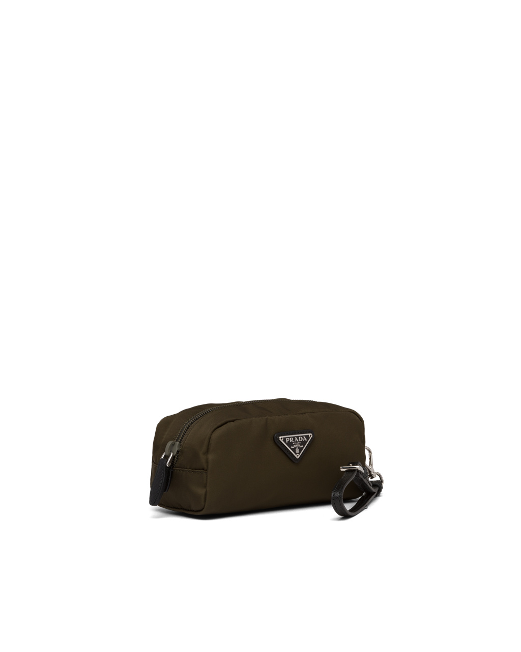 Prada Nylon Pouch Verde | 07519-KIFZ