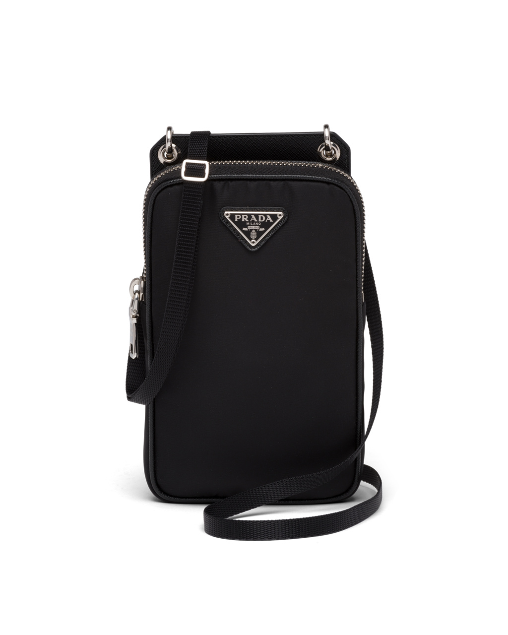 Prada Nylon Smartphone Case Negras | 89215-YUXM