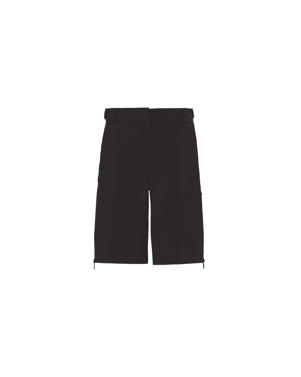 Prada Oversized Technical Fabric Bermudas Negras | 68137-WHNT