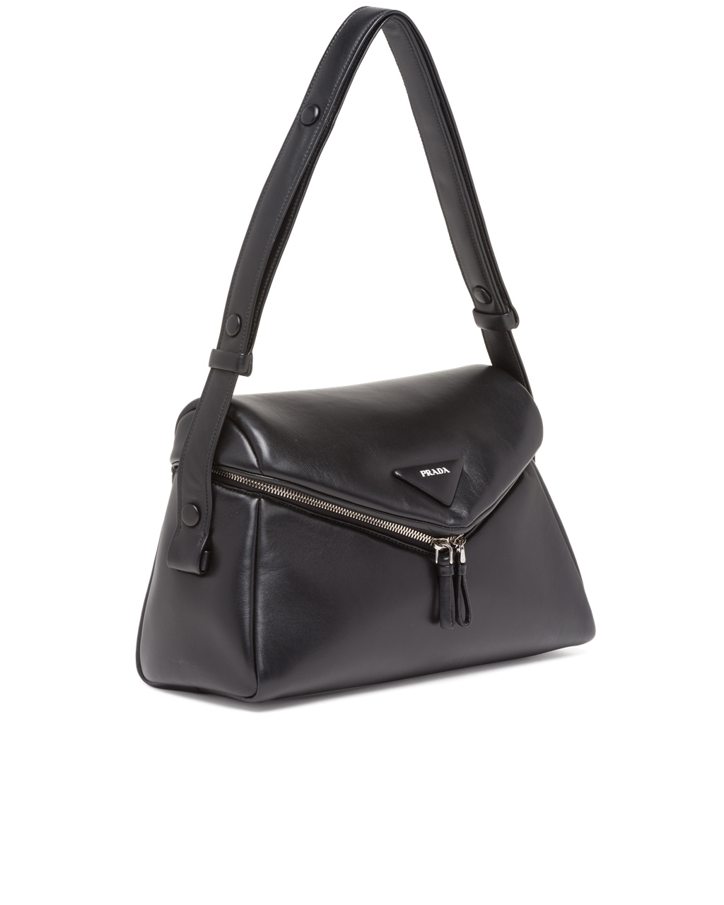 Prada Padded Nappa Cuero Prada Signaux Bag Negras | 85312-EMSC