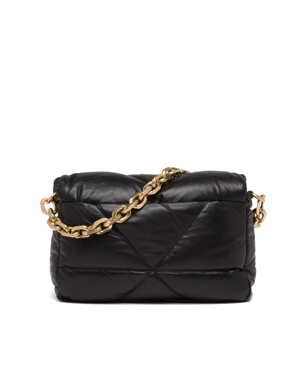 Prada Padded Nappa Cuero Shoulder Bag Negras | 25648-JHKP