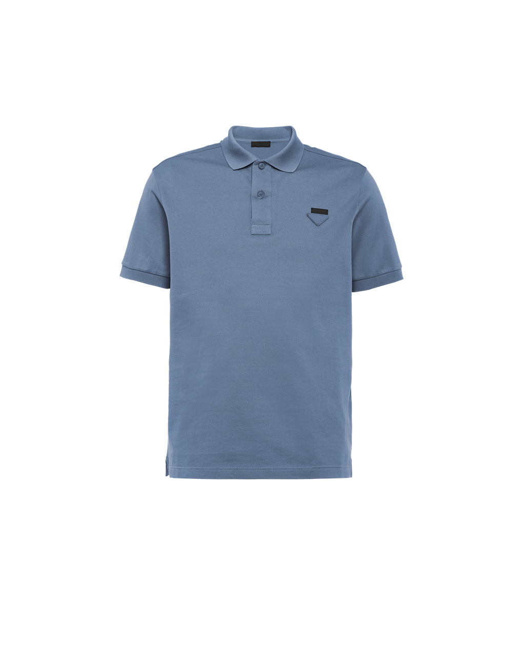 Prada Piqué Polo Shirt Azules | 81972-DAVJ