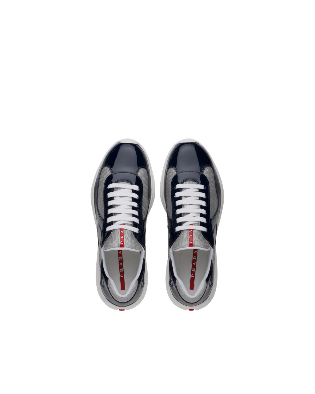 Prada Prada America's Cup Sneakers Azul Real Azules Plateadas | 54203-YBWN