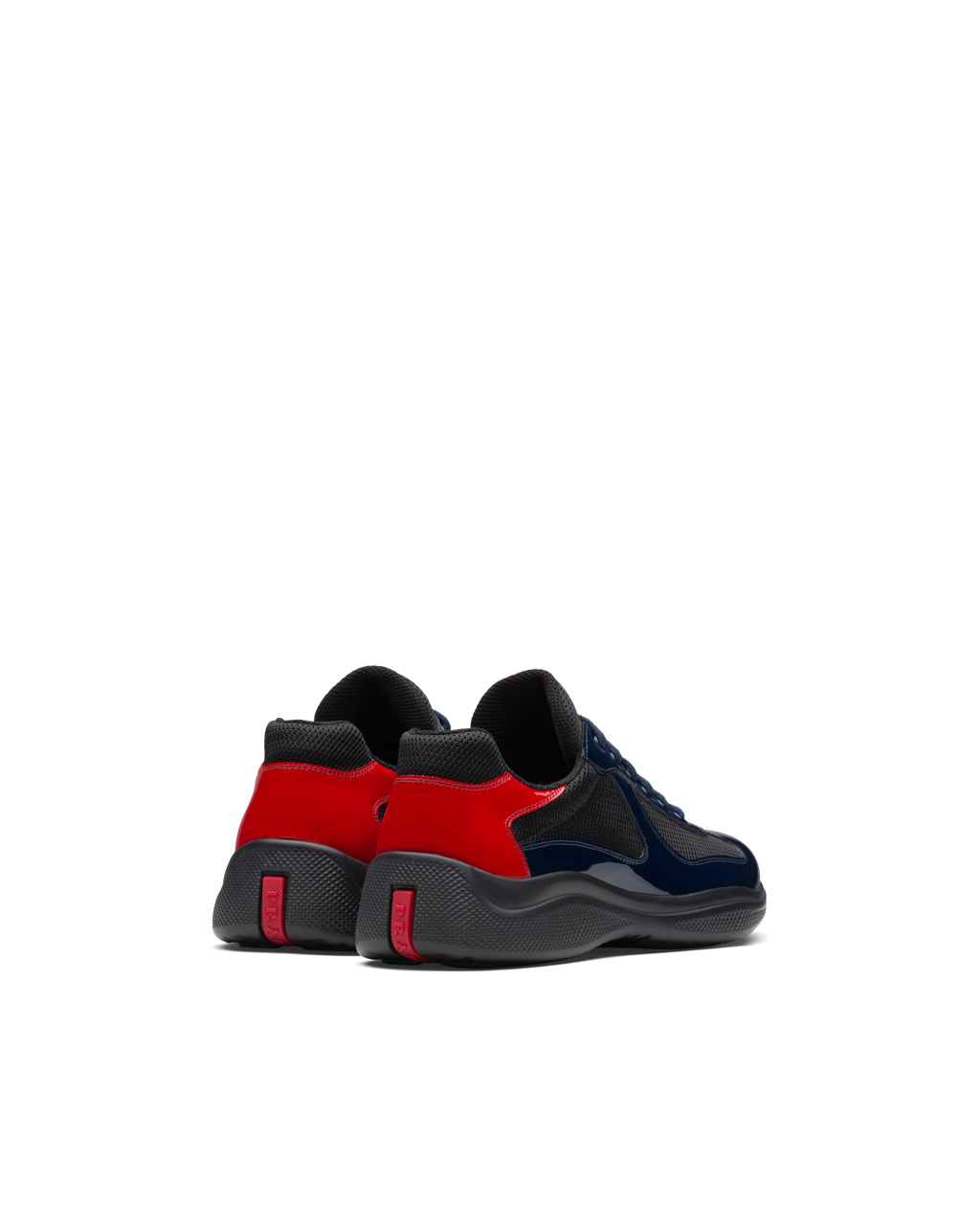 Prada Prada America's Cup Sneakers Azul Real Azules Rojas | 68197-RKWQ