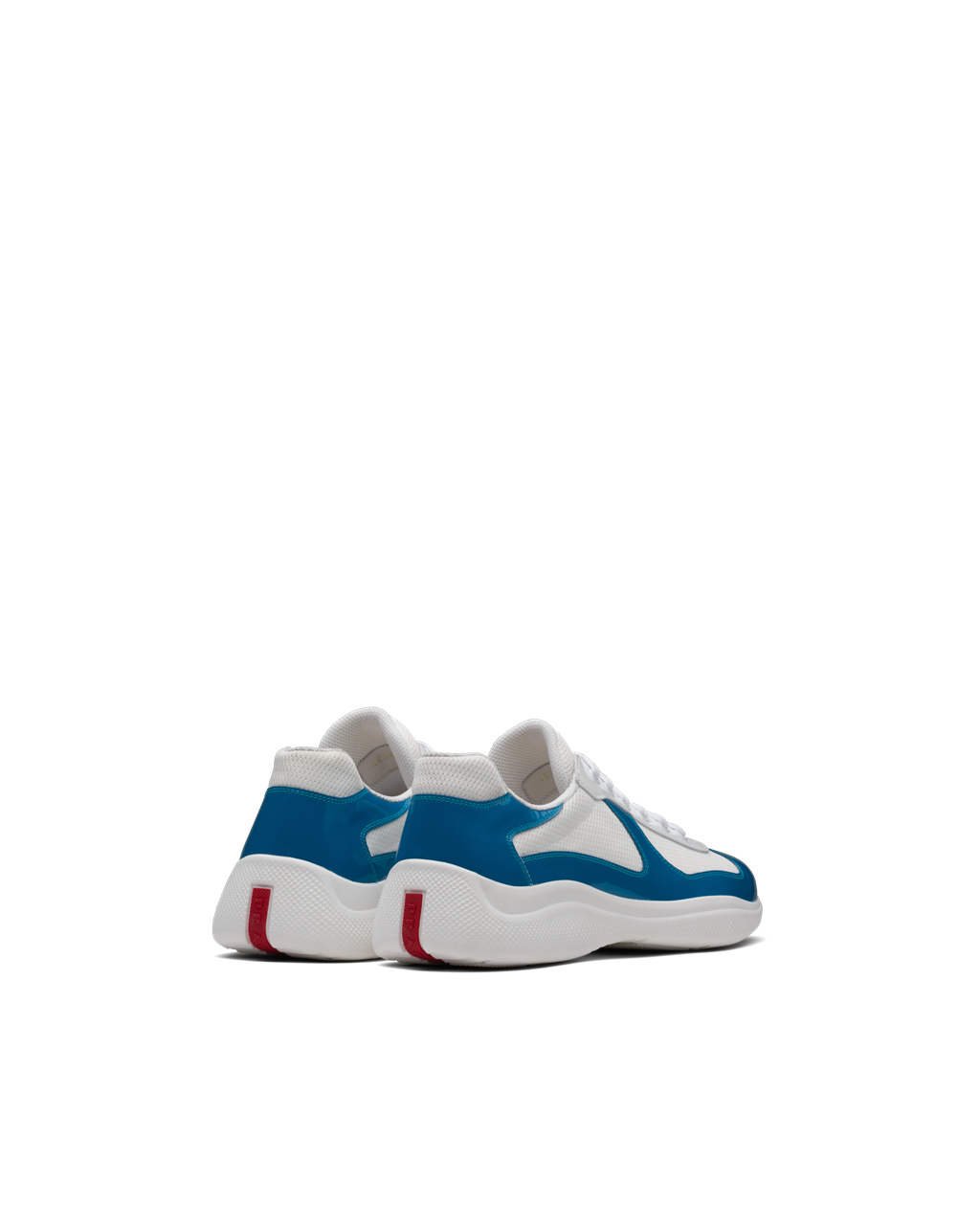 Prada Prada America's Cup Sneakers Azules Claro Blancas | 58021-CMNF