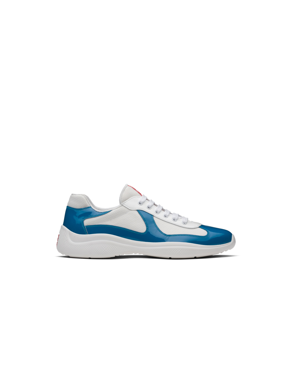 Prada Prada America\'s Cup Sneakers Azules Claro Blancas | 58021-CMNF