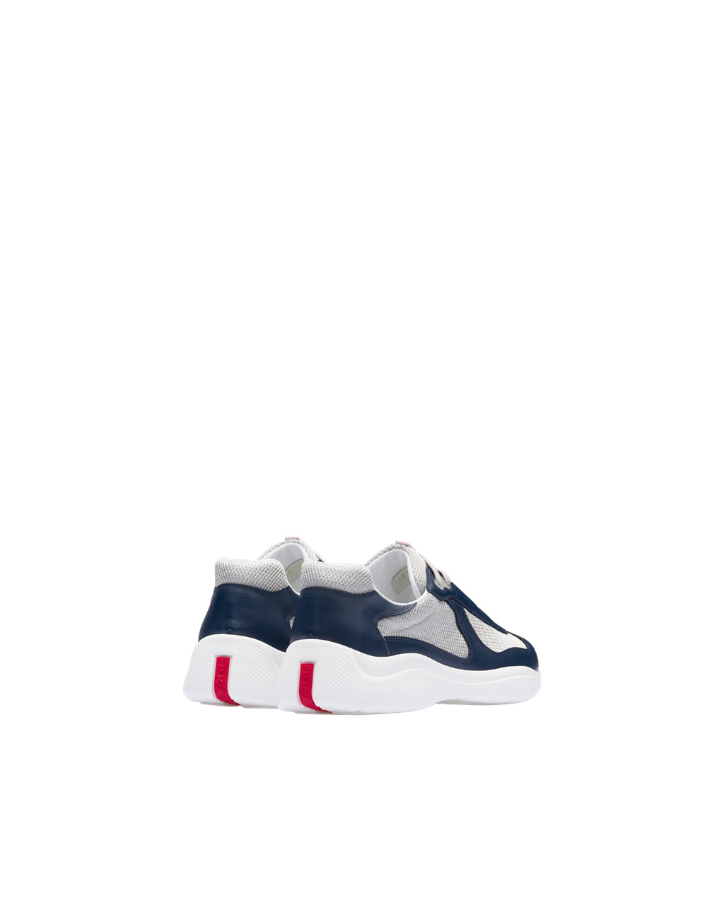 Prada Prada America's Cup Sneakers Azules Plateadas | 79820-GTZJ