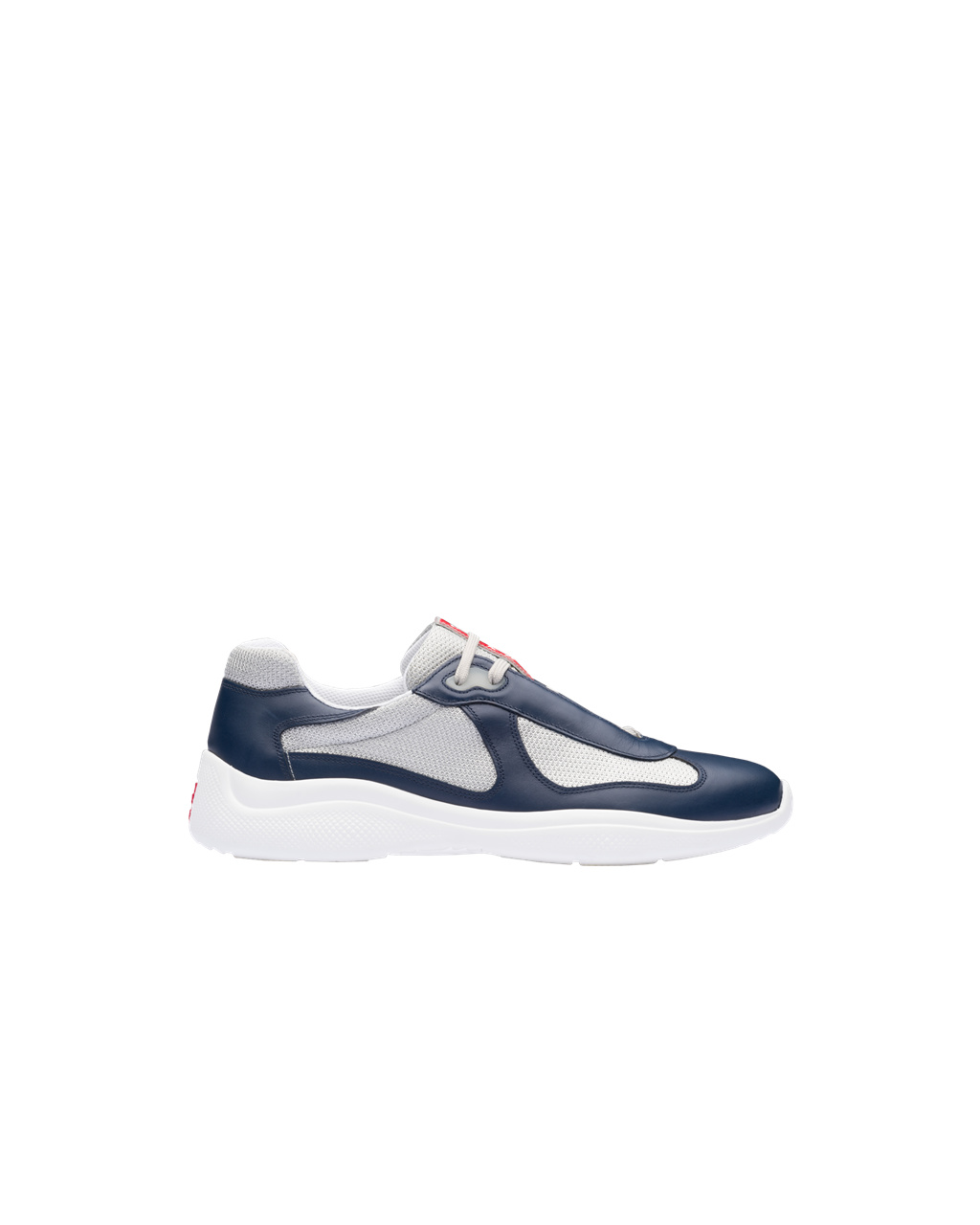 Prada Prada America\'s Cup Sneakers Azules Plateadas | 79820-GTZJ