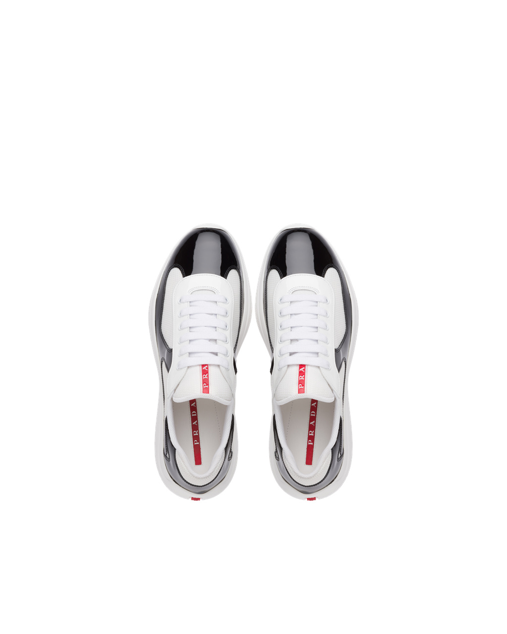 Prada Prada America's Cup Sneakers Negras Blancas | 24159-CWHO