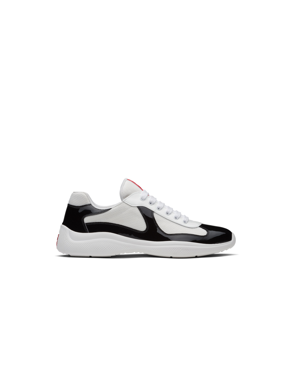 Prada Prada America\'s Cup Sneakers Negras Blancas | 24159-CWHO