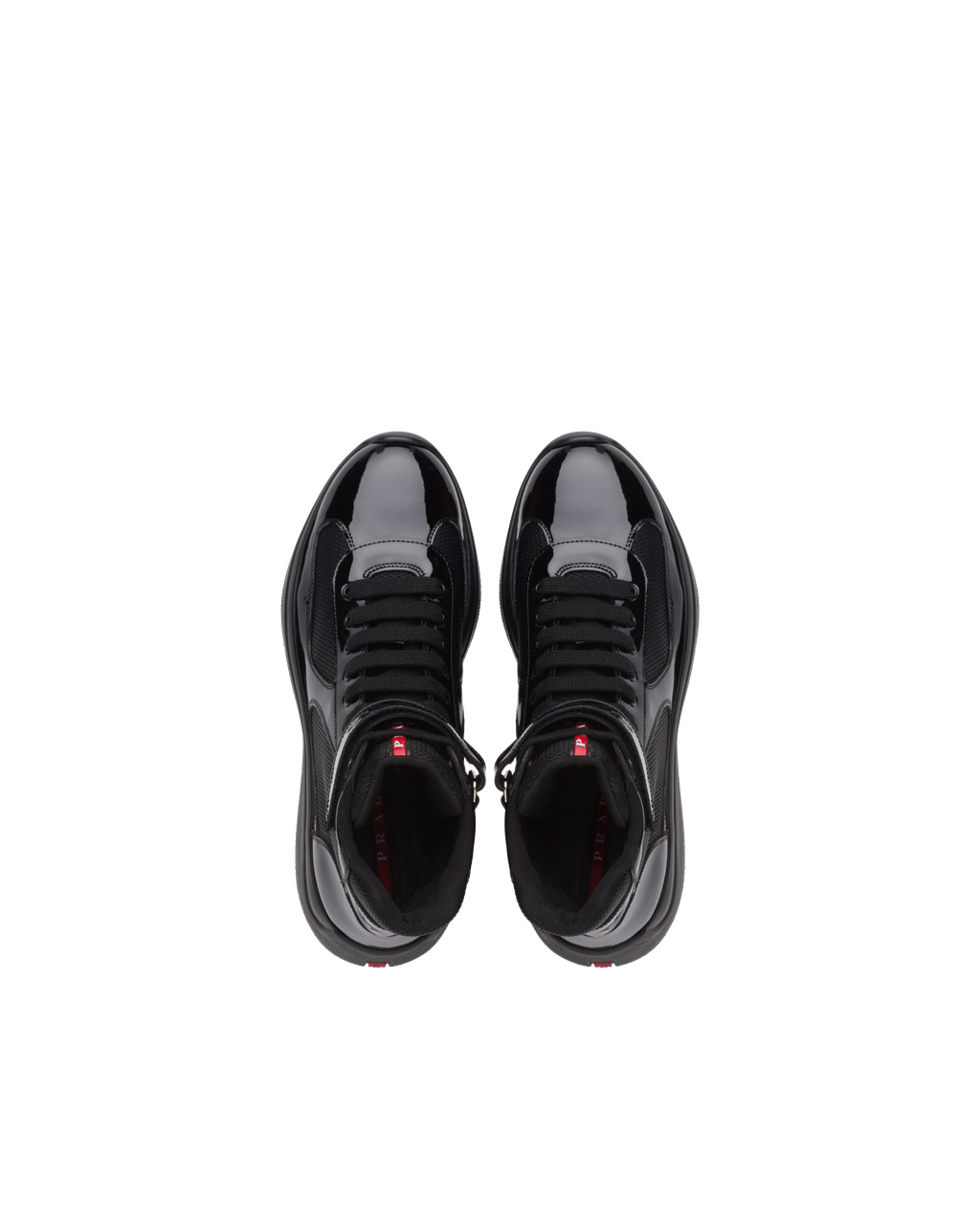 Prada Prada America’s Cup High-top Sneakers Negras | 98706-HQLO