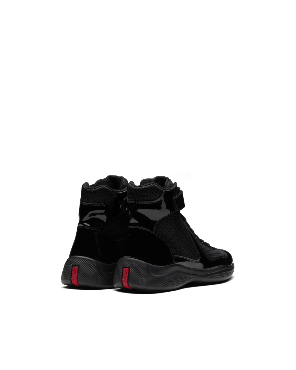 Prada Prada America’s Cup High-top Sneakers Negras | 98706-HQLO