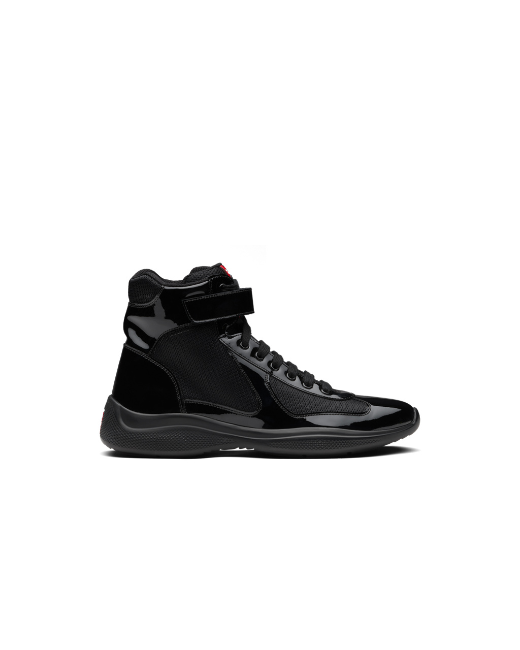 Prada Prada America’s Cup High-top Sneakers Negras | 98706-HQLO