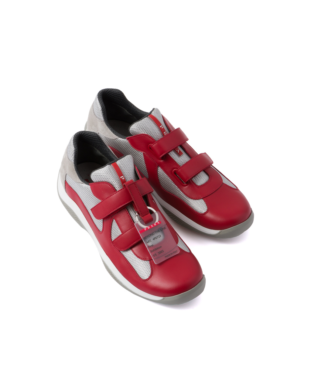 Prada Prada America’s Cup Original Sneakers Rojas | 49607-GXPQ