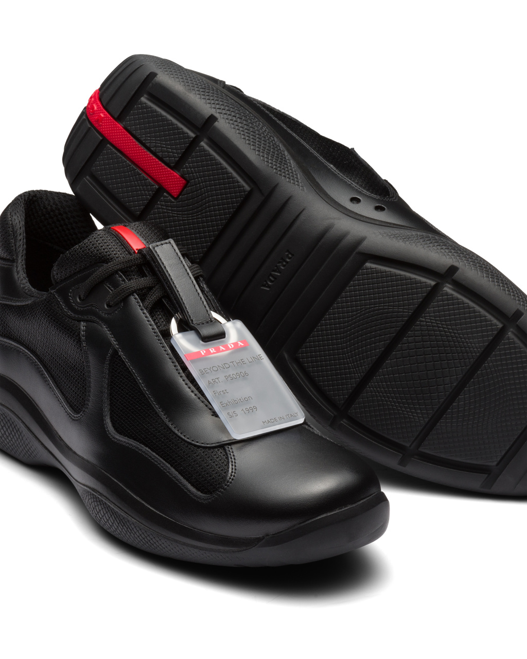 Prada Prada America’s Cup Original Sneakers Negras | 54189-AZKY