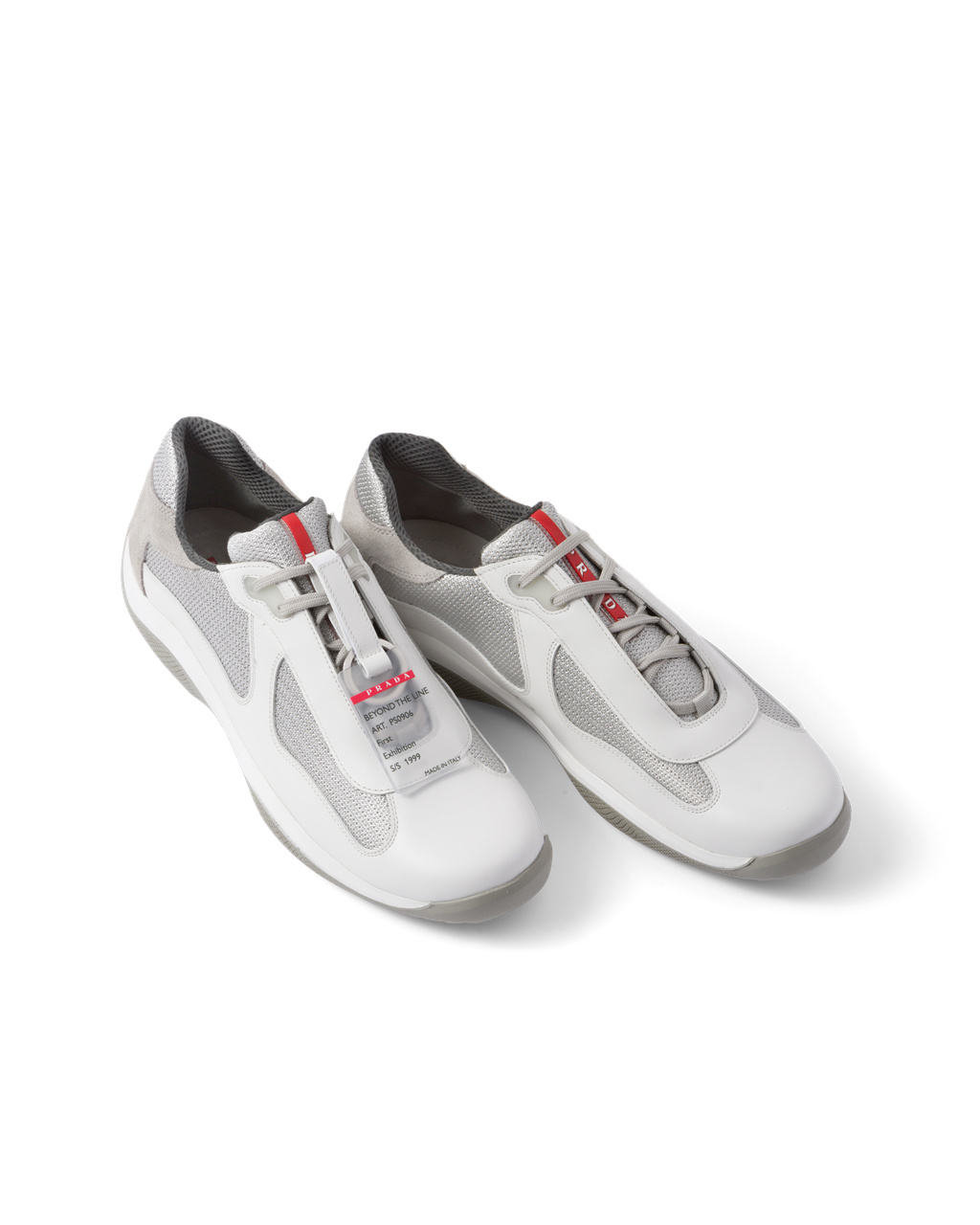 Prada Prada America’s Cup Original Sneakers Blancas | 80523-FLNH