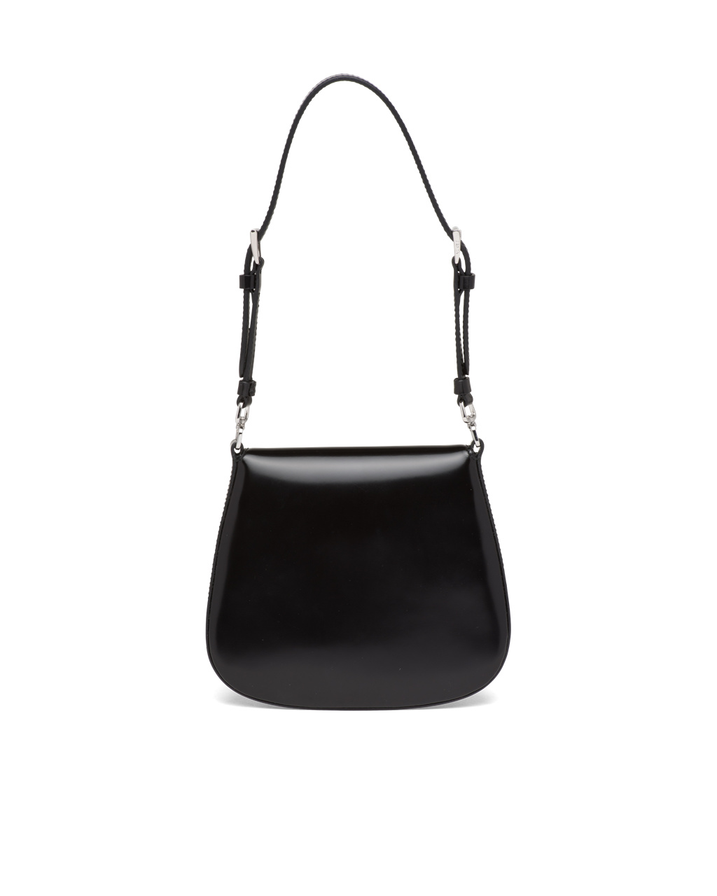 Prada Prada Cleo Brushed Cuero Mini Bag Negras | 29671-HCFJ