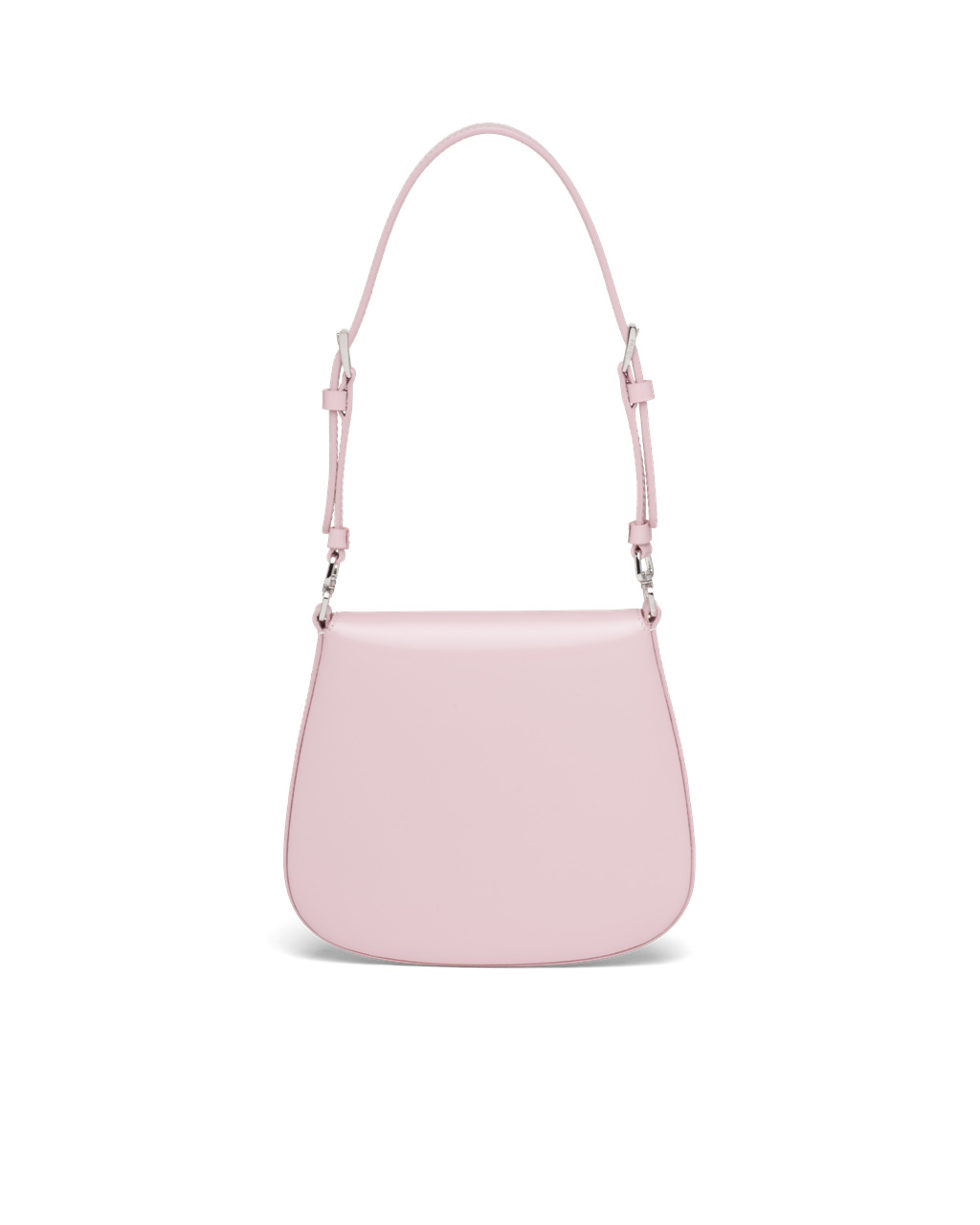 Prada Prada Cleo Brushed Cuero Mini Bag Rosas | 67025-SCOH