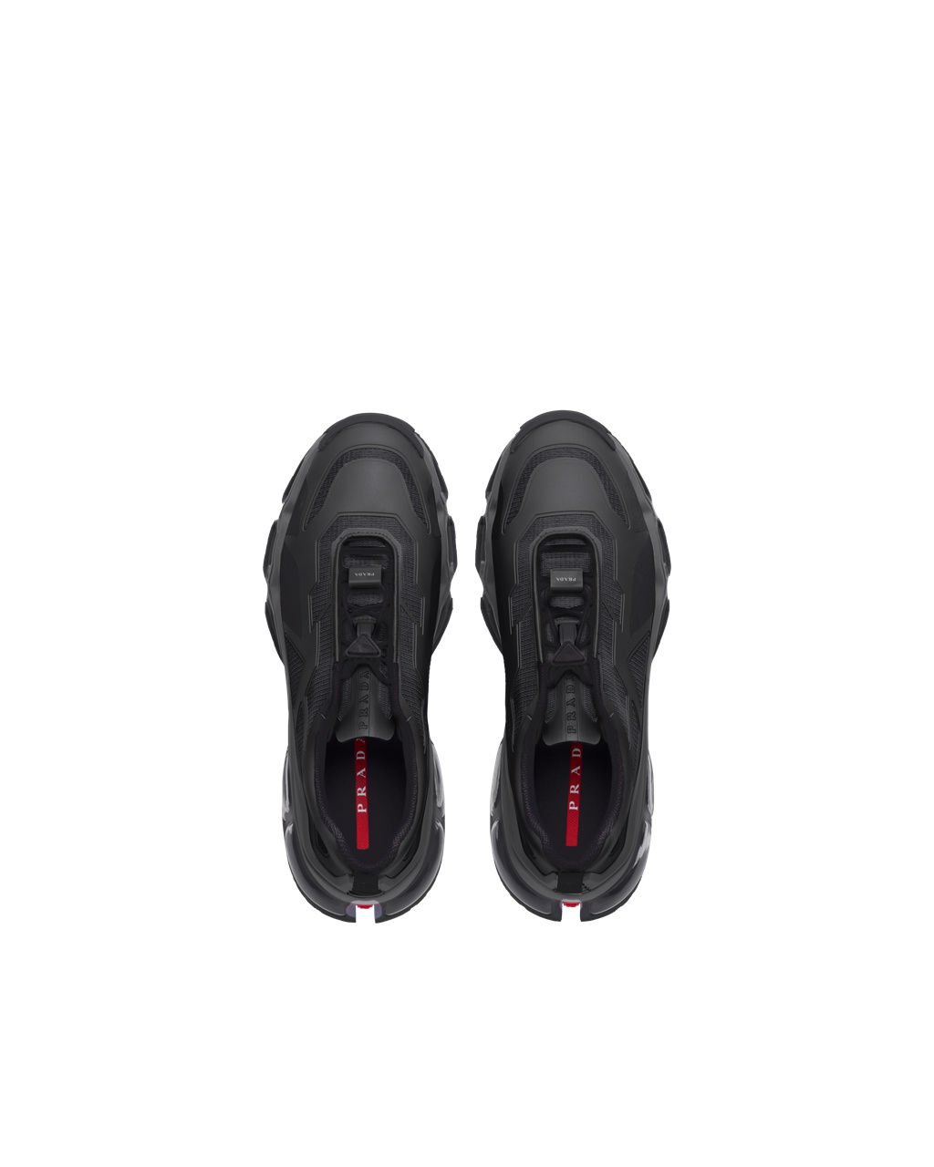 Prada Prada Collision Cross Sneakers Negras | 71028-UJFR