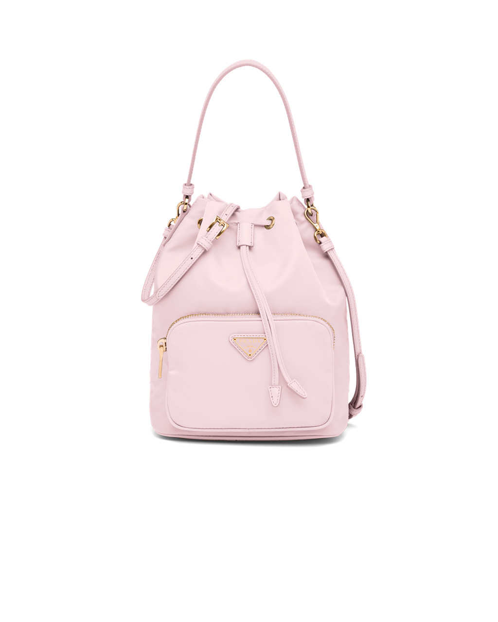 Prada Prada Duet Re-nylon Bucket Shoulder Bag Rosas | 79428-UGDS