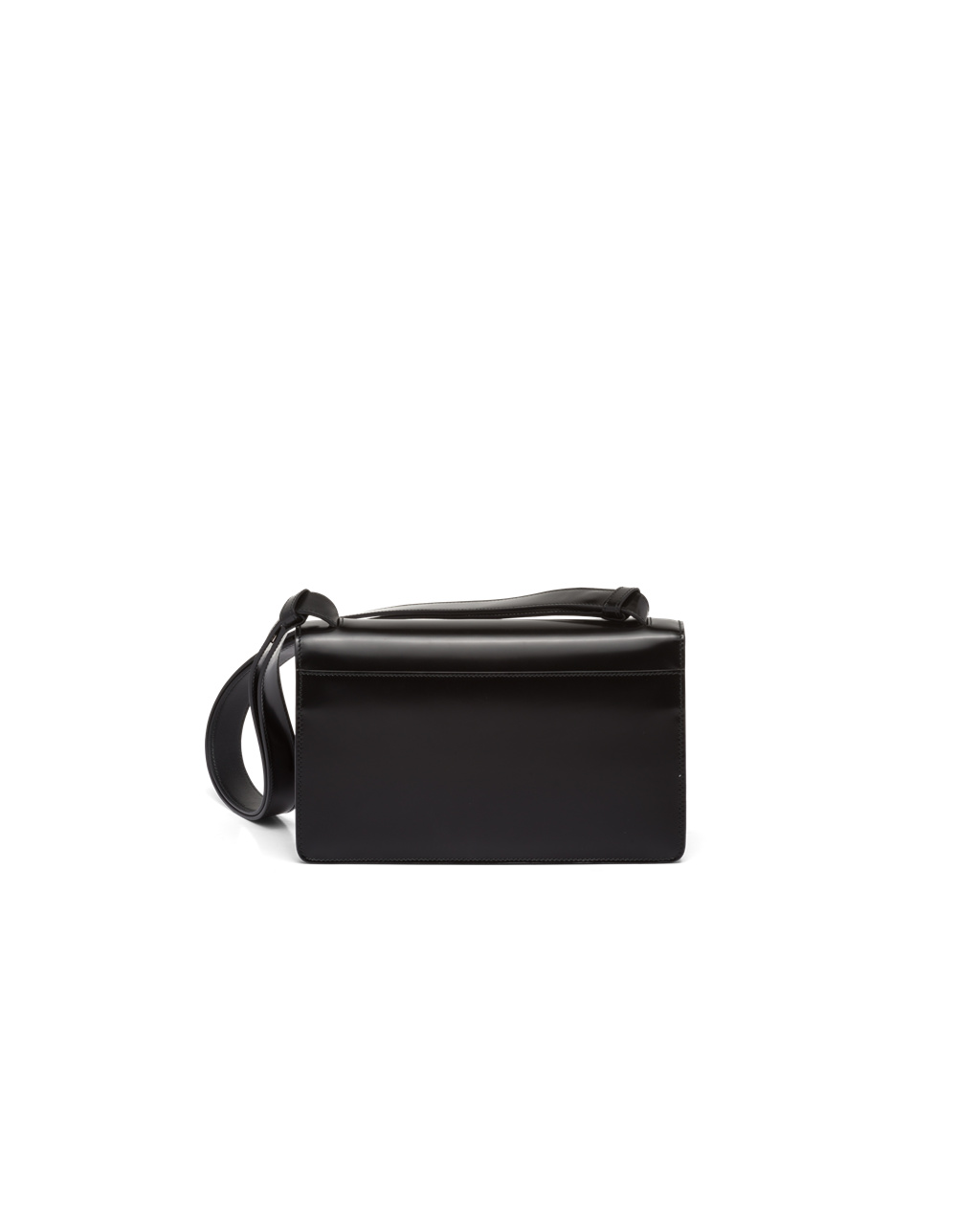 Prada Prada Emblème Brushed-leather Bag Negras | 06293-INEB