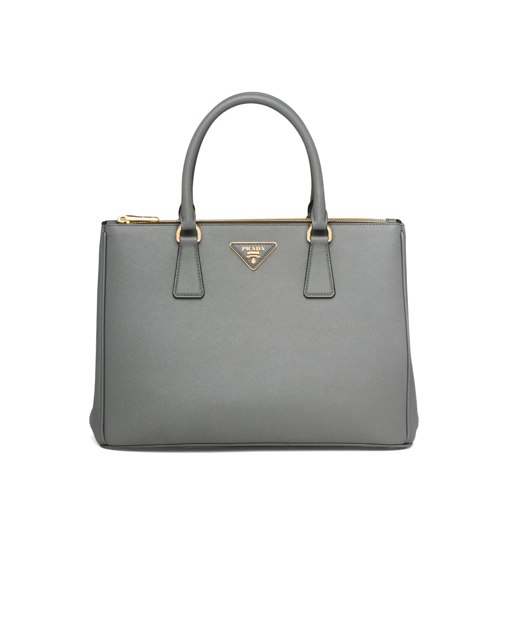 Prada Prada Galleria Saffiano Cuero Large Bag Slate Gray | 09534-HOZK