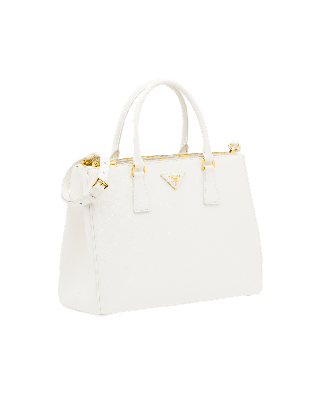 Prada Prada Galleria Saffiano Cuero Large Bag Blancas | 29713-LAEP