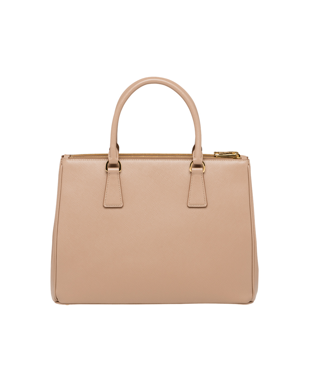 Prada Prada Galleria Saffiano Cuero Large Bag Beige | 86145-BRDK