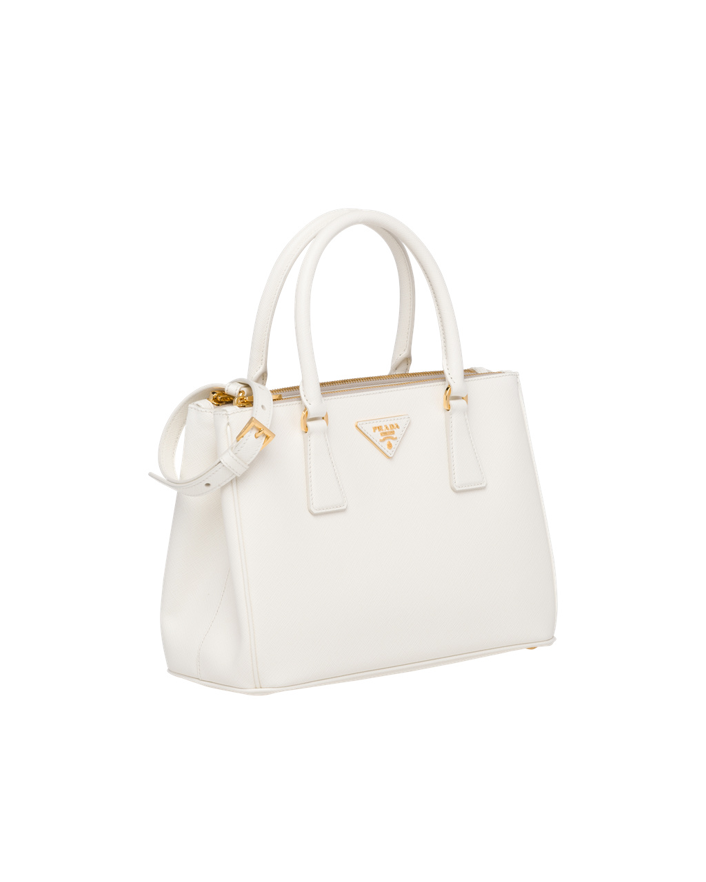 Prada Prada Galleria Saffiano Cuero Medium Bag Blancas | 03946-CWLB