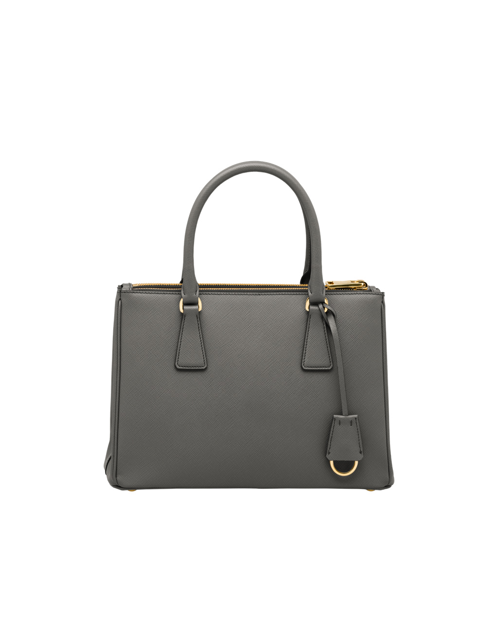 Prada Prada Galleria Saffiano Cuero Medium Bag Slate Gray | 26748-XMPL