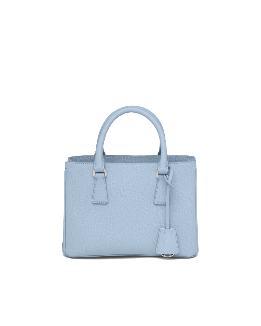 Prada Prada Galleria Saffiano Cuero Mini-bag Celeste | 78135-QGFO