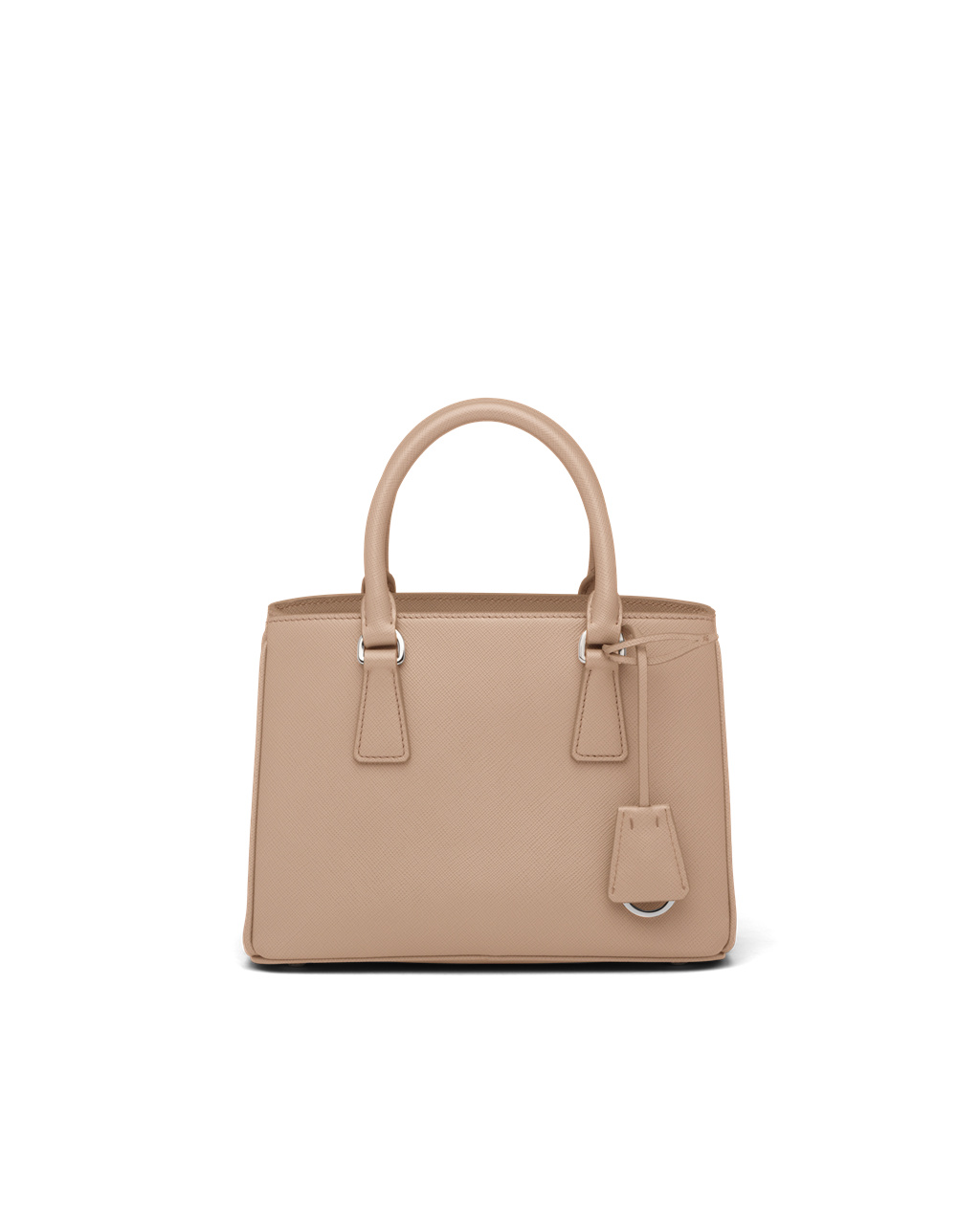 Prada Prada Galleria Saffiano Cuero Mini Bag Beige | 83047-UHAK