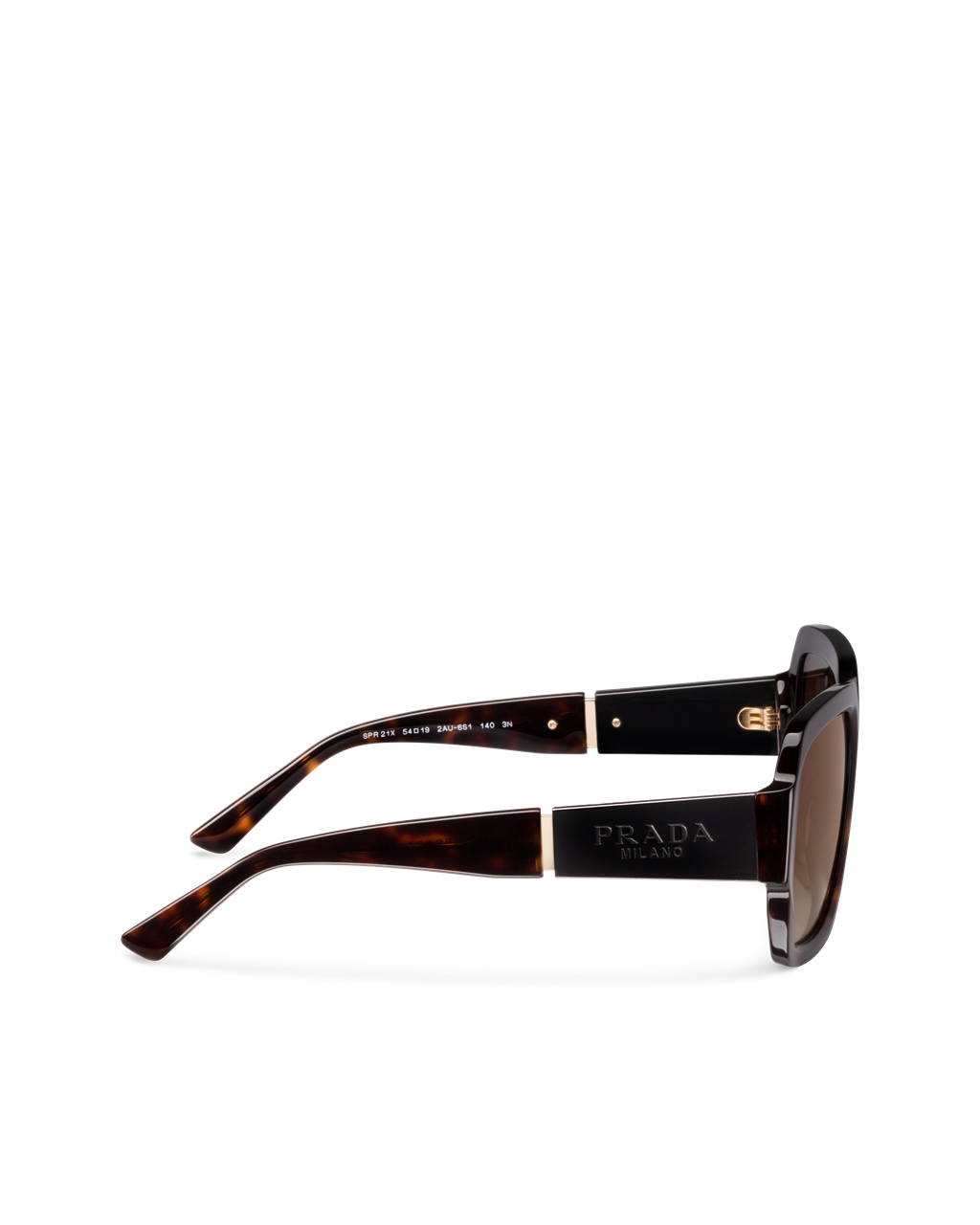 Prada Prada Monochrome Sunglasses Squared Gradient Sienna Lenses | 28640-DQGJ