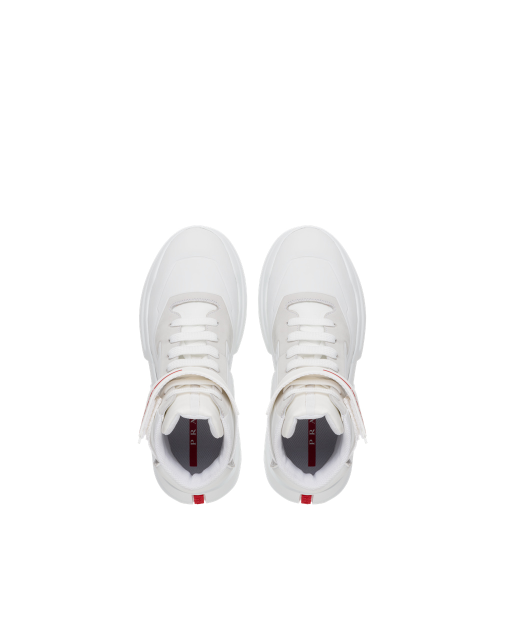 Prada Prada Polarius 19 Lr High-top Sneakers Blancas | 01753-MKXC