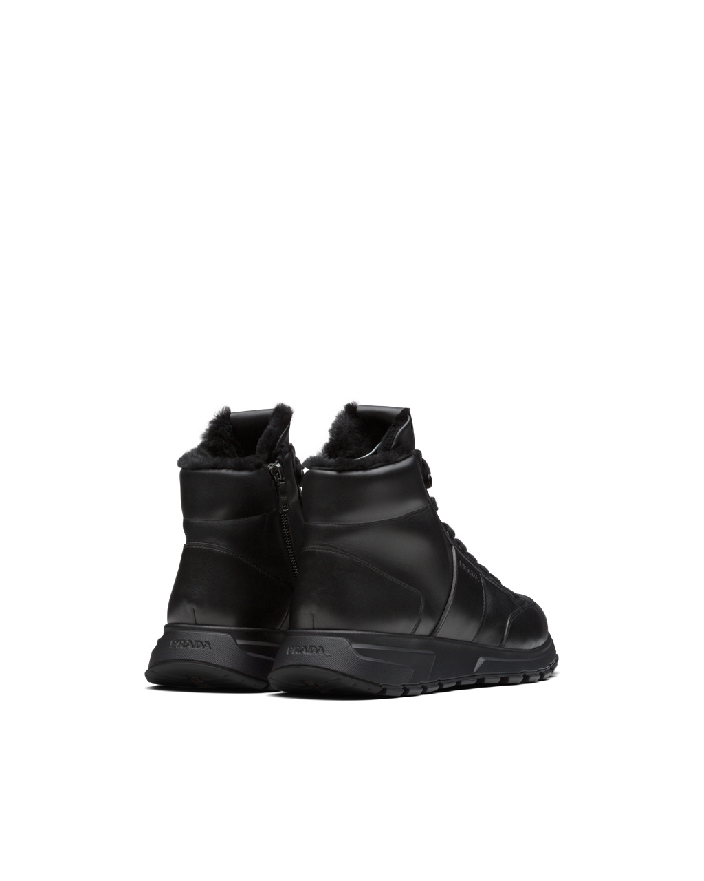 Prada Prada Prax 01 High-top Sneakers Negras | 74106-OEZA