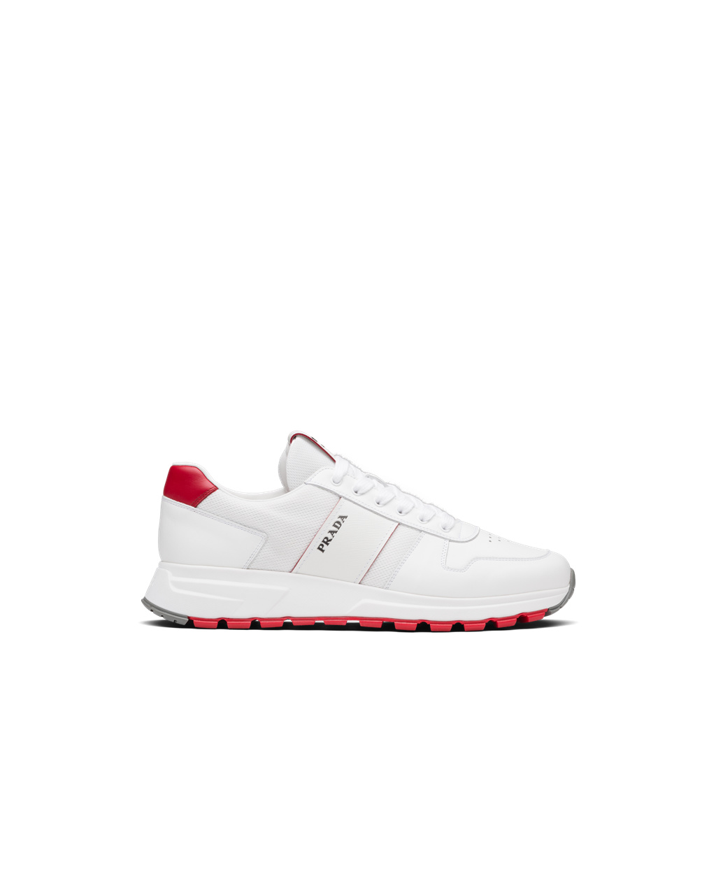 Prada Prada Prax 01 Sneakers Blancas Rojas | 53608-MDUE