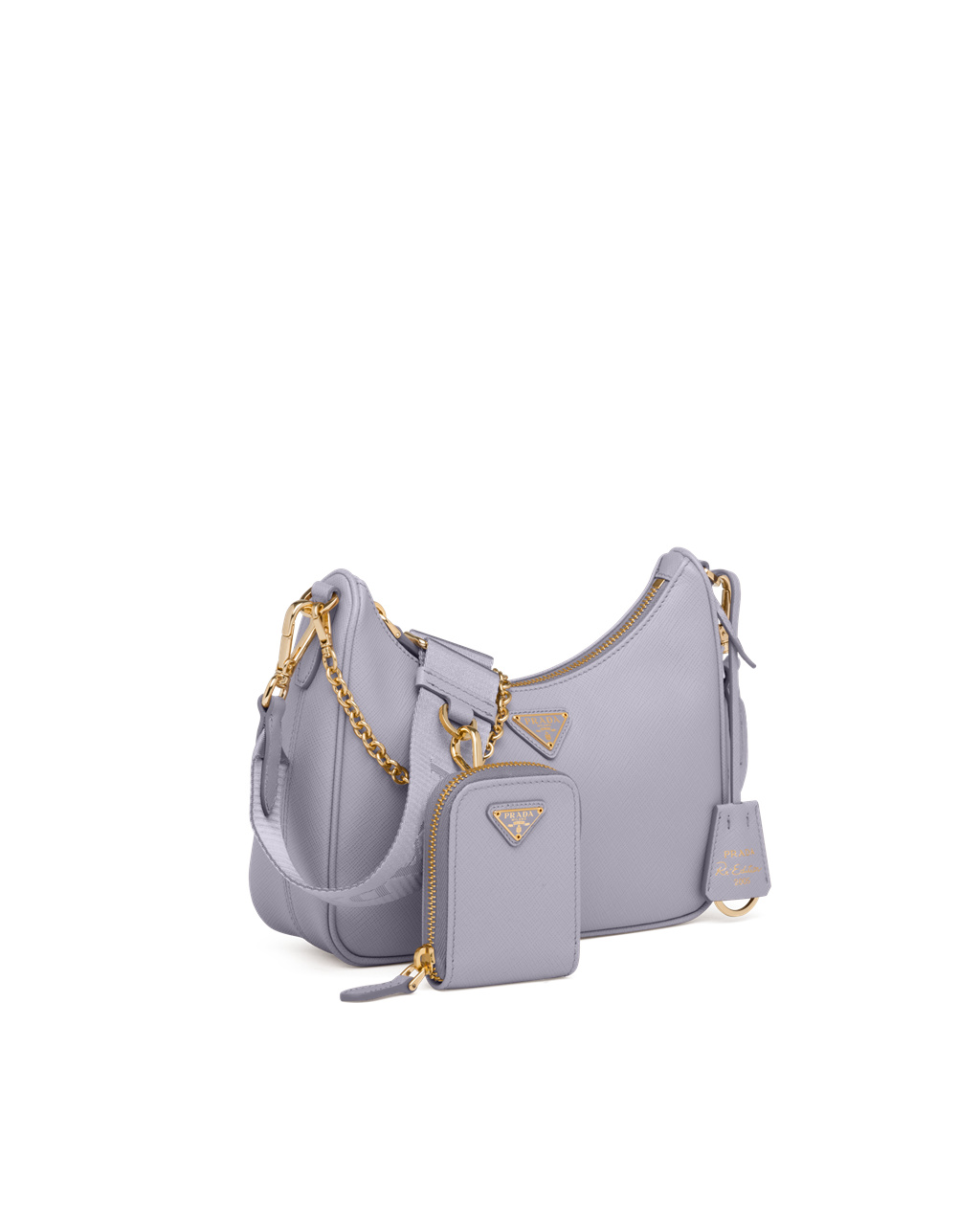 Prada Prada Re-edition 2005 Saffiano Cuero Bag Wisteria | 12864-DHLK