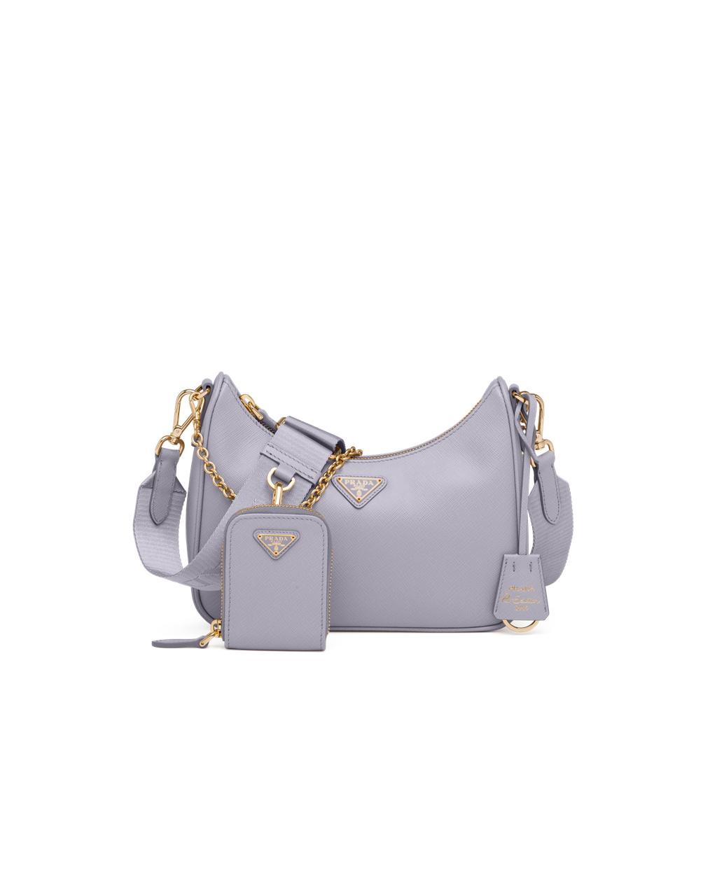 Prada Prada Re-edition 2005 Saffiano Cuero Bag Wisteria | 12864-DHLK