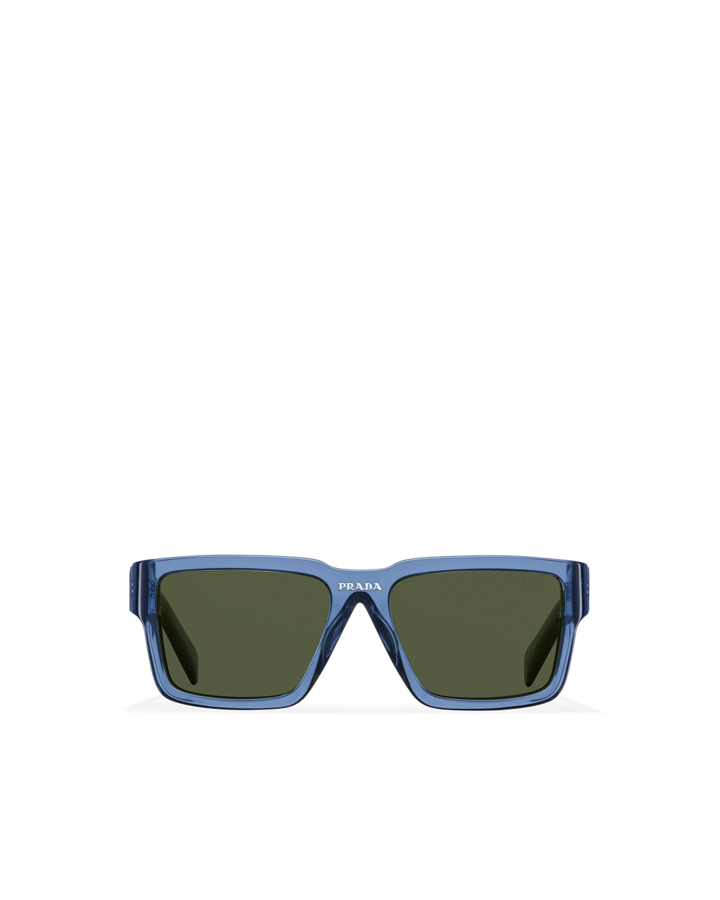 Prada Prada Runway Sunglasses Squared Verde | 50346-SUET