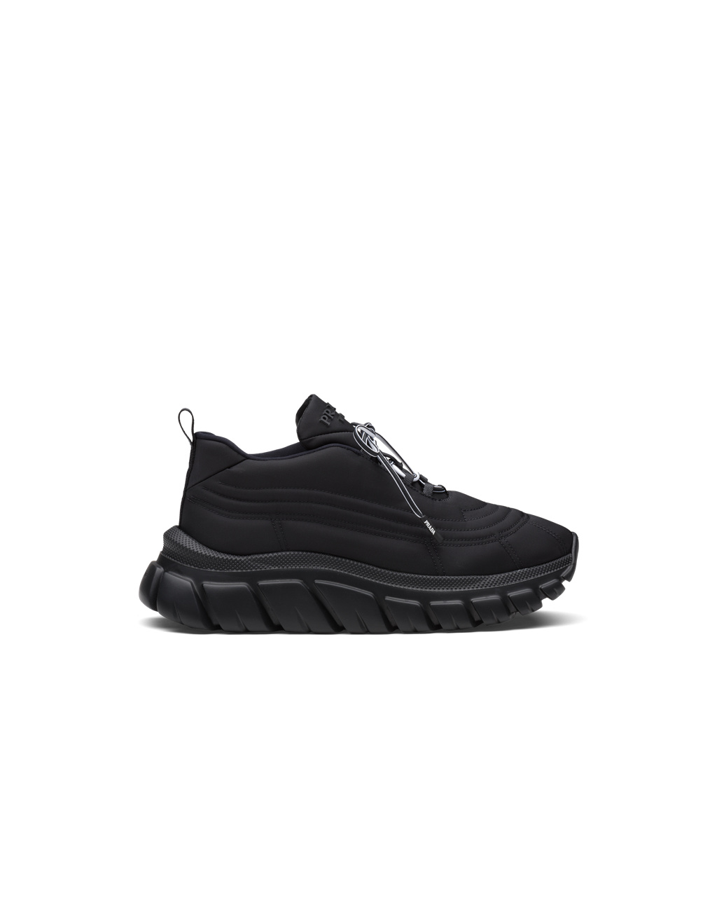 Prada Prada Rush Gabardine Re-nylon Sneakers Negras | 45016-ACGU