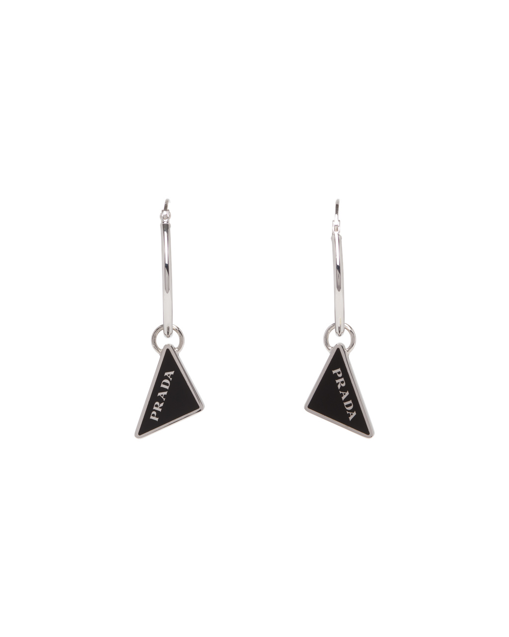 Prada Prada Symbole Drop Earrings Negras | 26051-EJLA